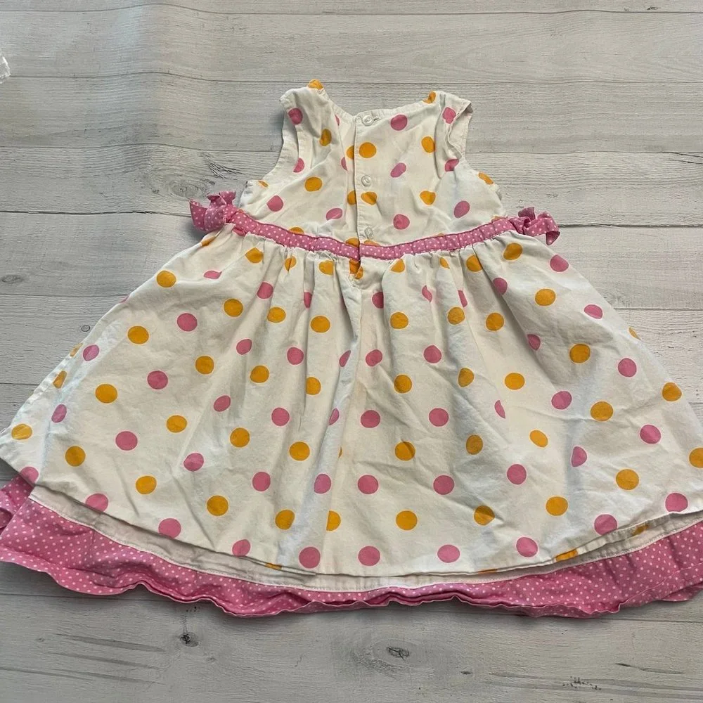 Carters baby girl polka dot dress 24 months‎